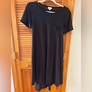 Black Lularoe Carly Dress